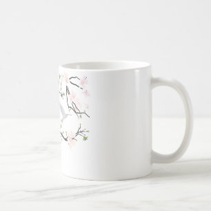 Pink Blossom Bird Tasse