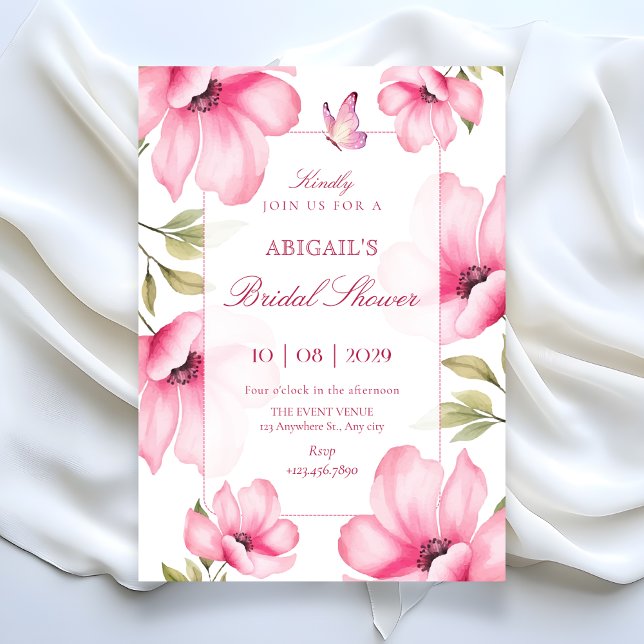 Pink blossom  einladung (Von Creator hochgeladen)