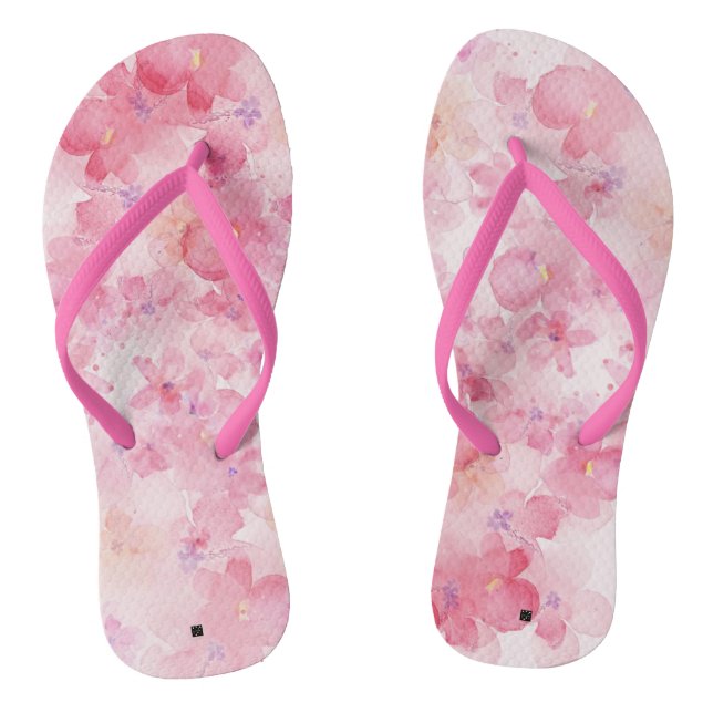PINK BLOSSOM Flip Flops (Fußbett)
