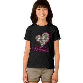 Pink Blossom Grün Tri-Blend Shirt
