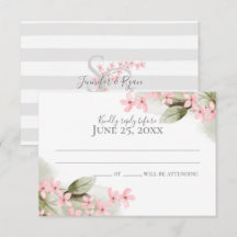 Pink Blossom Hochzeitsreaktion