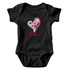 Pink Blossom Magie Baby Strampler