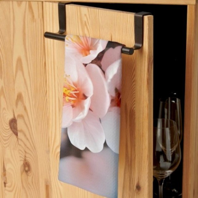 Pink Blossom Magie Geschirrtuch (Kitchen Towel 16”X24” poly-blend machine washable. 
)