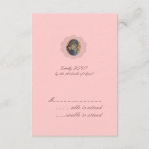 Pink Blossom UAWG RSVP Karte