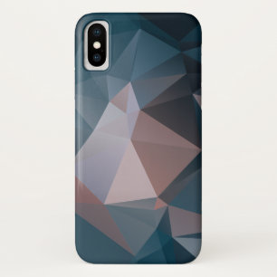 Pink Blue Abstrakt Pyramid Muster Case-Mate iPhone Hülle