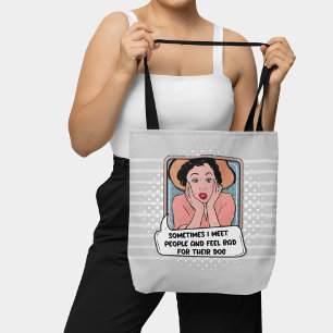 Pink Blue Feminist Retro Pop Kunst Funny Phrase