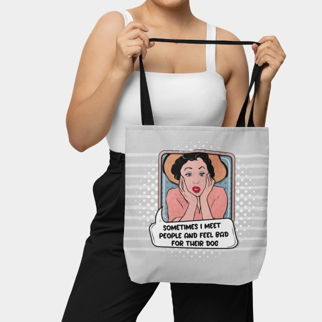 Pink Blue Feminist Retro Pop Kunst Funny Phrase (Von Creator hochgeladen)