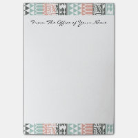 Pink Blue Grau Abstrakt Aztec Tribal Print Pattern
