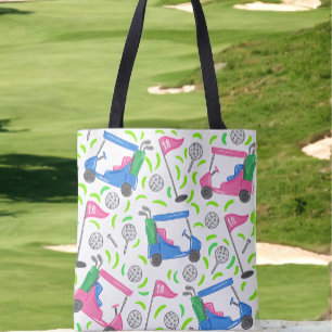 Pink Blue Green Golf Preppy