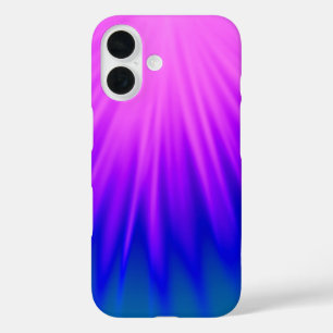 Pink & Blue Ombre iPhone 16 Fall Hülle