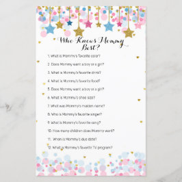 Pink Blue Twinkle Twinkle, der Mommy Best kennt