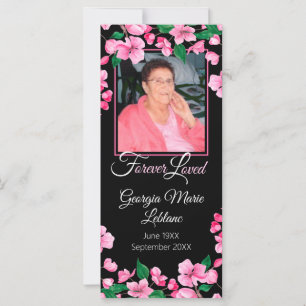 Pink-Blume Benutzerdefinierte Memorandum-Keepake-K
