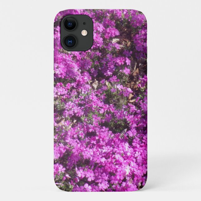 Pink-Blume Case-Mate iPhone Hülle (Rückseite)