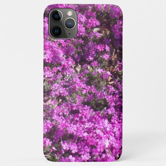 Pink-Blume Case-Mate iPhone Hülle (Rückseite)