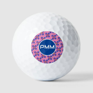 Pink Blume Golf Ball
