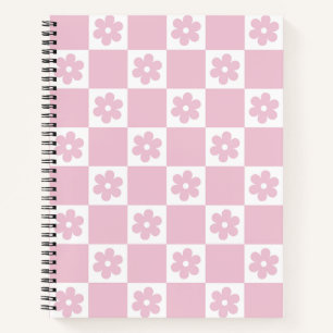 Pink-Blume Notizbuch
