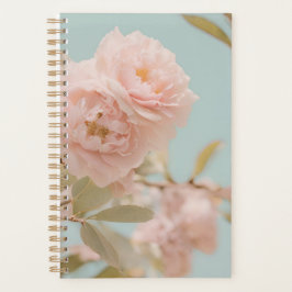 Pink-Blume-Planer | Elegantes Blumendesign Planer