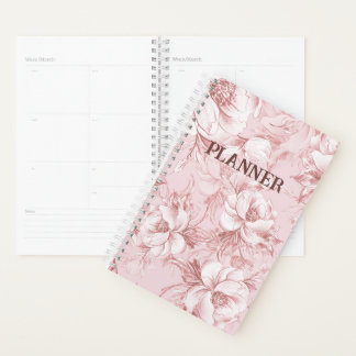 Pink-Blume-Planer Planer