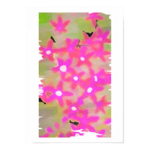 PINK BLUME POSTER