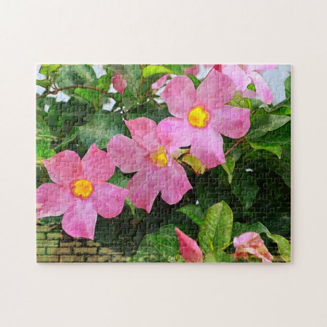 Pink Blume Puzzle (Horizontal)