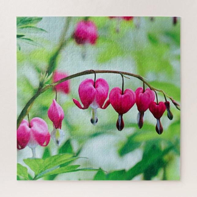 Pink Blume Puzzle (Vertikal)