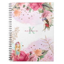 Pink-Blume und Feenlehrer