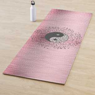 Pink Blush Shimmery Yang Yang Yogamatte