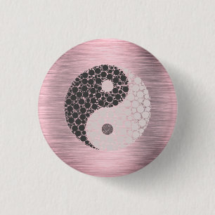 Pink Blush Yang Button