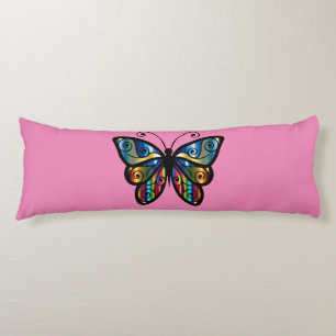 PINK BODY PILLOW BUTTERFLY SEITENSCHLÄFERKISSEN