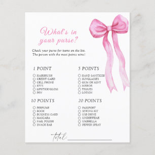 Pink-Bogen-Babydusche - Was ist in Ihrem Geldbeute