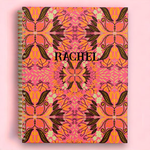 Pink Boho Custom Journal Planer