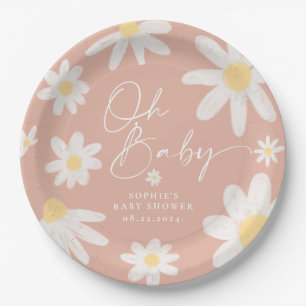 Pink Boho Daisy Blume Paper Teller