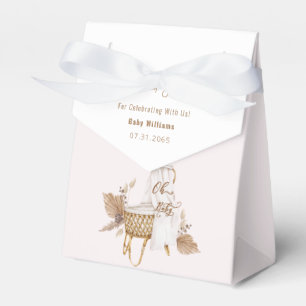 Pink Boho Oh Baby Bassinet Baby Dusche Geschenkschachtel