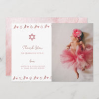 Pink Boho Star von David Jewish