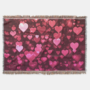 Pink Bokeh Hört digitales Hintergrundbild Decke