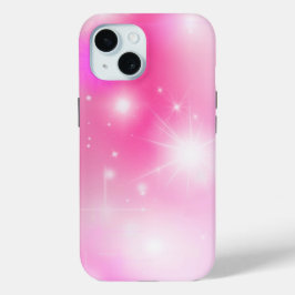 Pink Bokeh Stars Case-Mate iPhone Hülle