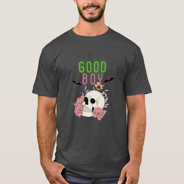 Pink Bold Halloween T-Shirt (Vorderseite)