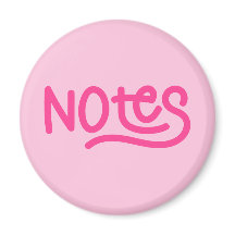 Pink Bold Handwriting Notes Typografie