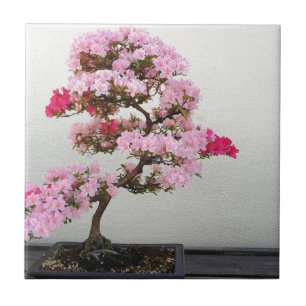 Pink Bonsai Tree Fliese