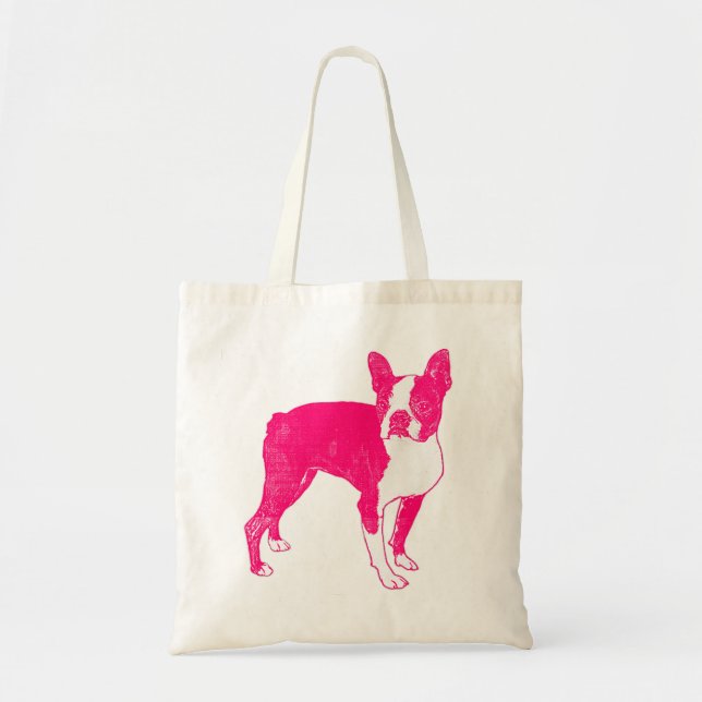 Pink Boston Tragetasche (Vorne)