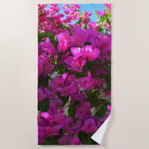 Pink Bougainvillea Blume, Strandtuch