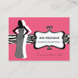 PINK Boutique Business Cards Visitenkarte