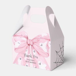 Pink Bow Boo Halloween Baby Showbox Geschenkschachtel