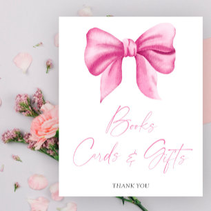 PINK BOW BOOKS CARDS UND GIFTS Poster