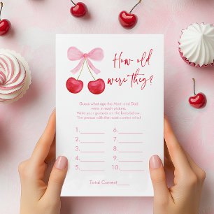 Pink Bow Cherry wie alt waren sie Duschenspiel