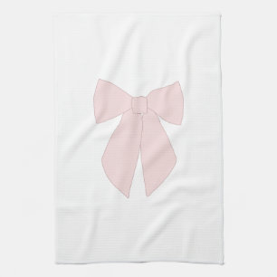 Pink Bow Coquette Geschirrtuch