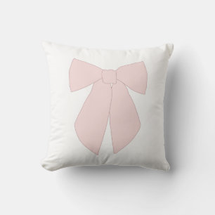 Pink Bow Coquette Kissen