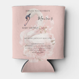 Pink Bow Girl Baby Shower Dosenkühler