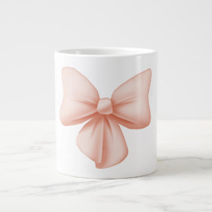 Pink Bow Jumbo-Tasse