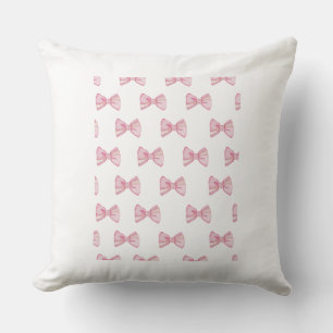 Pink Bow Kissen - Coquette Room Decke